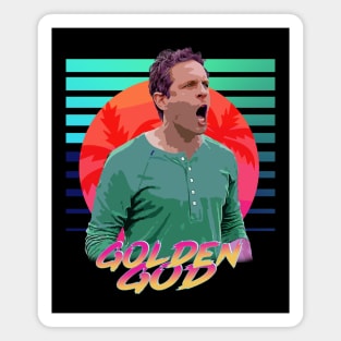 Neon Dreams Series // Golden God Magnet